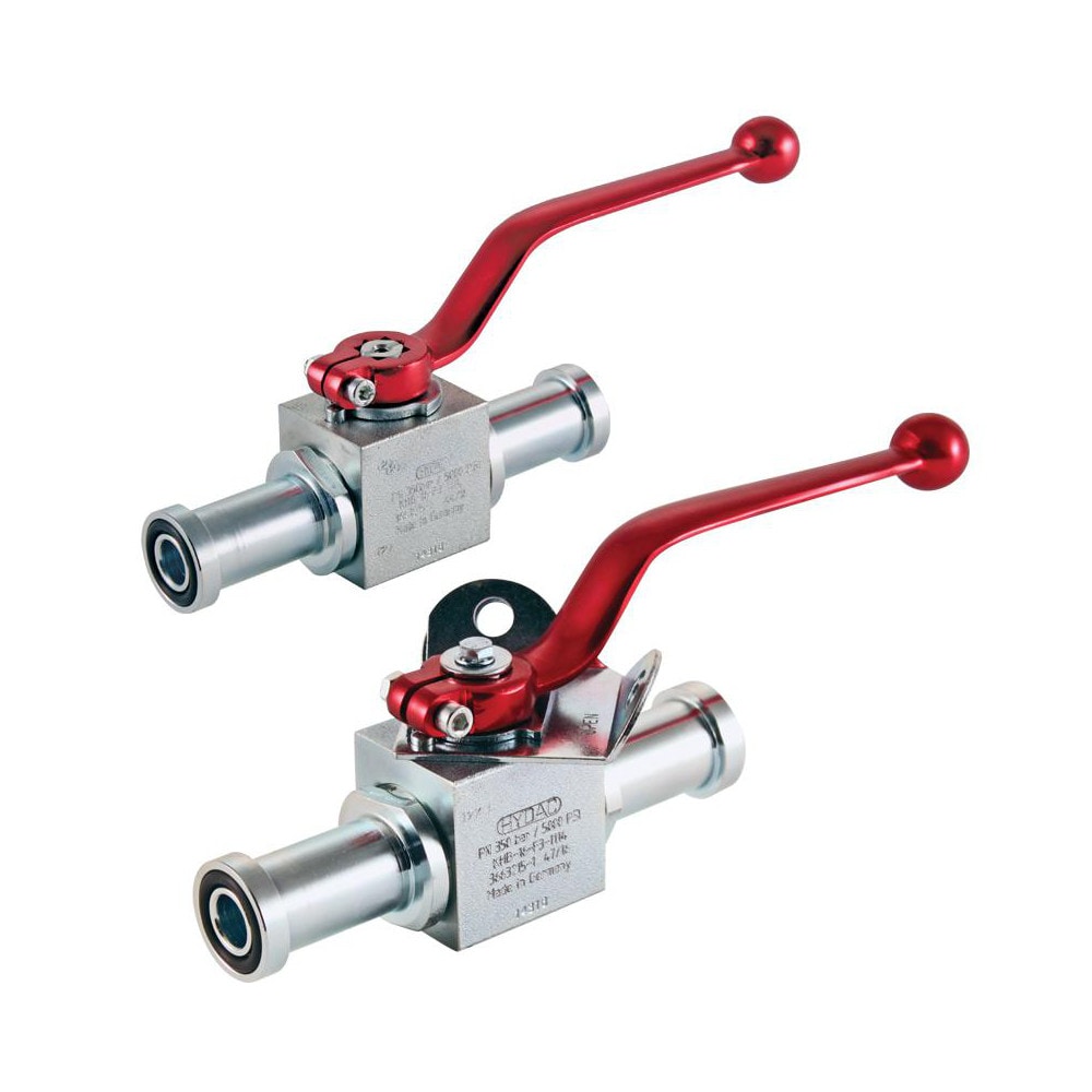 HYDAC 2060289 Standard Manual Ball Valve: 3/8" Pipe, Full Port 