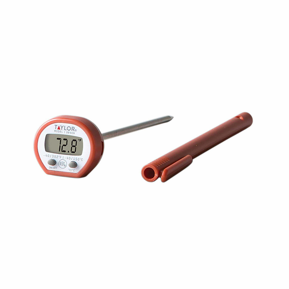Digital Dual Input Digital Thermometer: 302 &deg; F - LCD Display