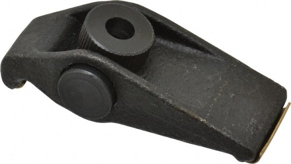 5/16" Stud, 1-3/4" Max Clamping Height, Steel, Adjustable & Self-Positioning Strap Clamp