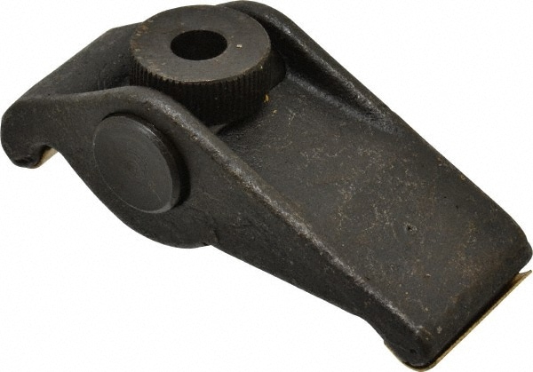 3/8" Stud, 2-1/16" Max Clamping Height, Steel, Adjustable & Self-Positioning Strap Clamp