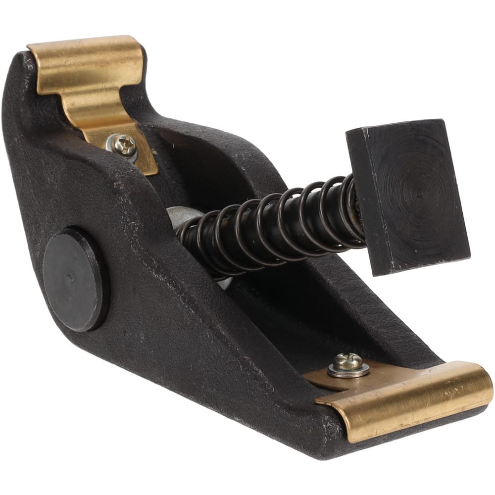 1/2" Stud, 3" Max Clamping Height, Steel, Adjustable & Self-Positioning Strap Clamp
