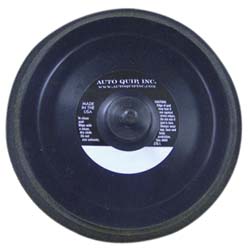 Disc Backing Pad: Adhesive & PSA