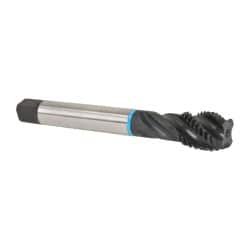 Emuge C0503200.0124 Spiral Flute Tap: M24 x 3.00, Metric Coarse, 4 Flute, Modified Bottoming, 6H Class of Fit, Cobalt, Oxide Finish 