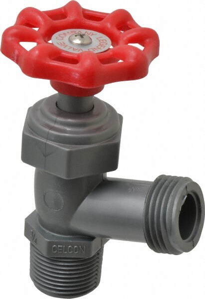 3/4 Inch Pipe, Celcon, MNPT x GHT End Connection, Boiler Drain Valve