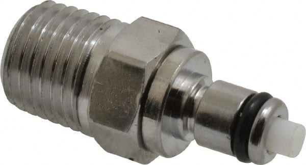 CPC Colder Products MCD2404 Push-To-Connect Tube to Male & Tube to Male NPT Tube Fitting: Coupling Insert, 1/4" Thread 