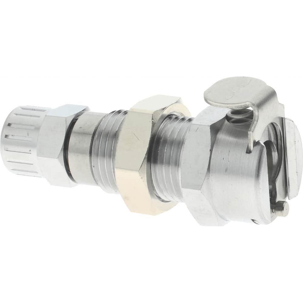 CPC Colder Products MCD1204NA Push-to-Connect Tube Fitting: Coupling Body, 1/4" OD 