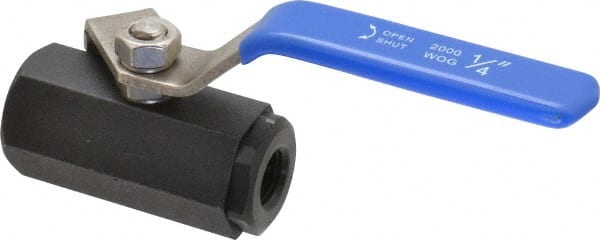Midwest Control CSV-25 Standard Manual Ball Valve: 1/4" Pipe 