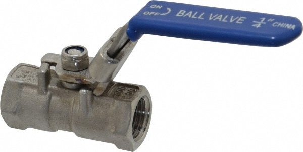 Value Collection BT-1R14 Standard Manual Ball Valve: 1/4" Pipe, Standard Port Image