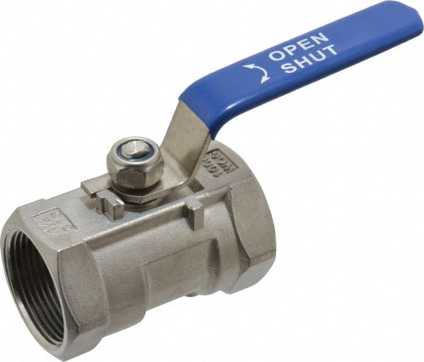Midwest Control SV1P-125 Standard Manual Ball Valve: 1-1/4" Pipe, Standard Port 