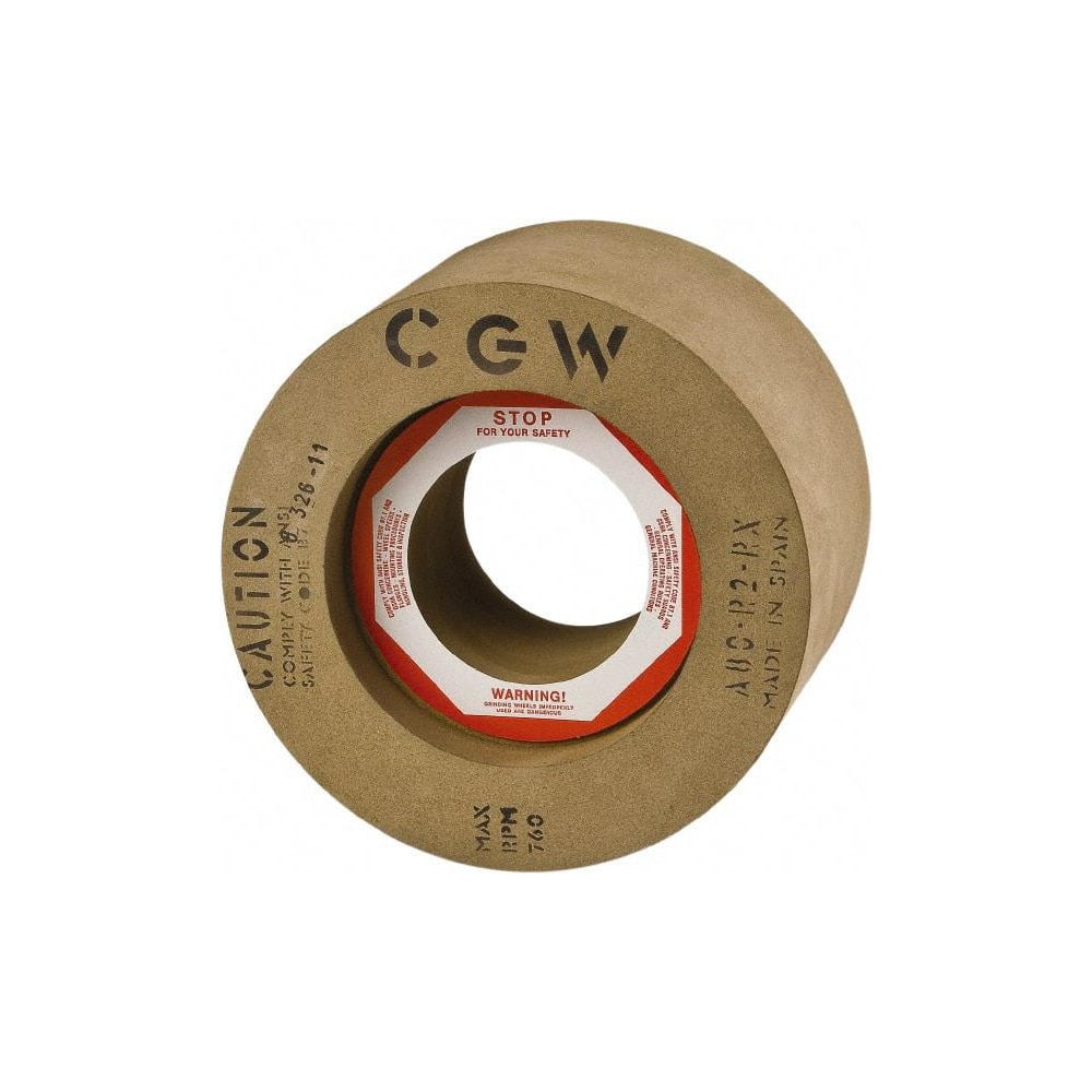 CGW Abrasives 35303 8" Wide x 12" Diam, Type 7 Feed Regulating Wheel 