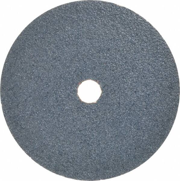 Fiber Disc: 7" Disc Dia, 7/8" Hole, 24 Grit, Zirconia Alumina