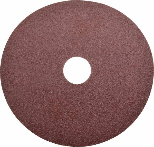 Fiber Disc: 5" Disc Dia, 7/8" Hole, 80 Grit, Aluminum Oxide