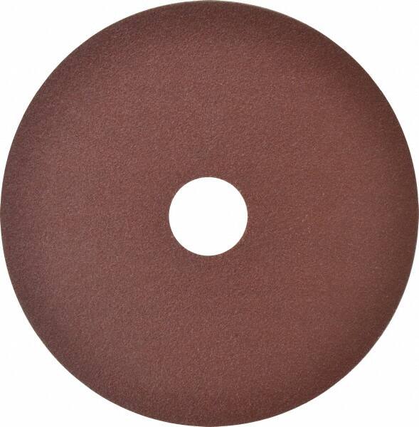 Fiber Disc: 5" Disc Dia, 7/8" Hole, 100 Grit, Aluminum Oxide