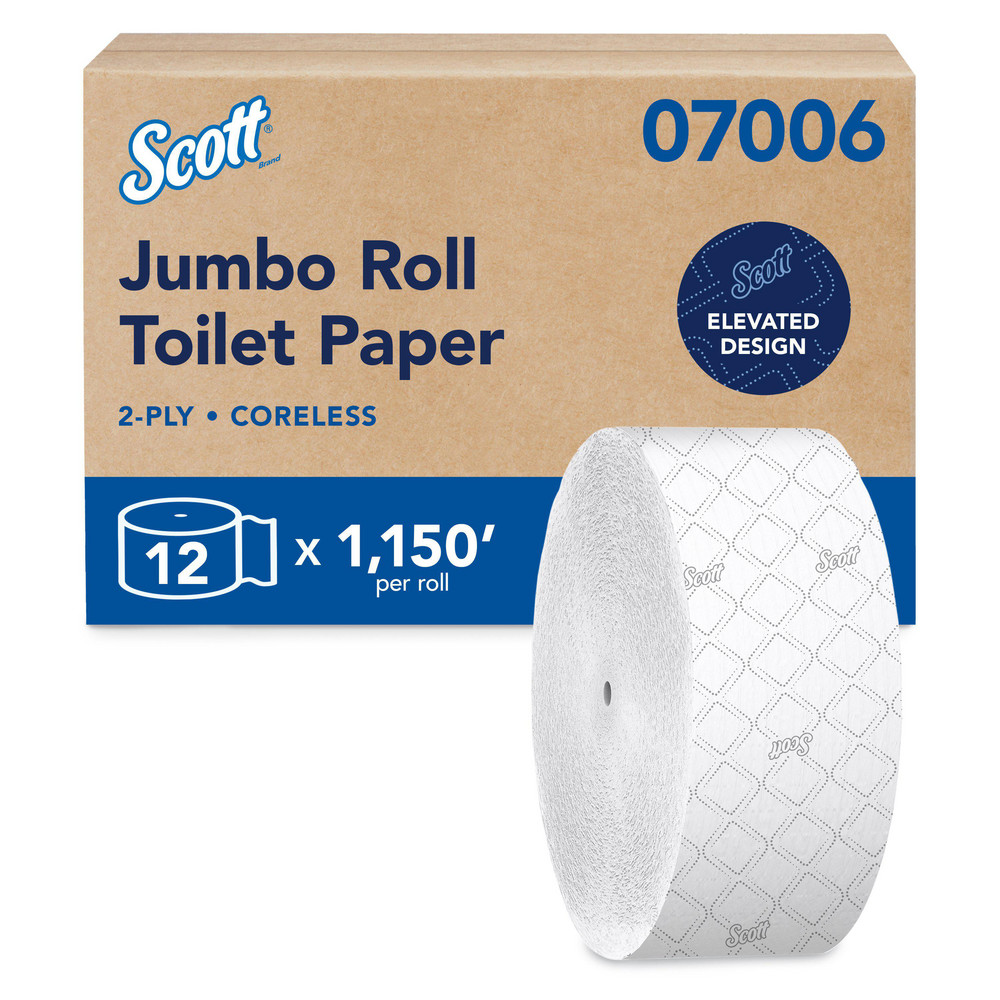 Scott - Scott Essential Jumbo Roll Coreless Toilet Paper (07006