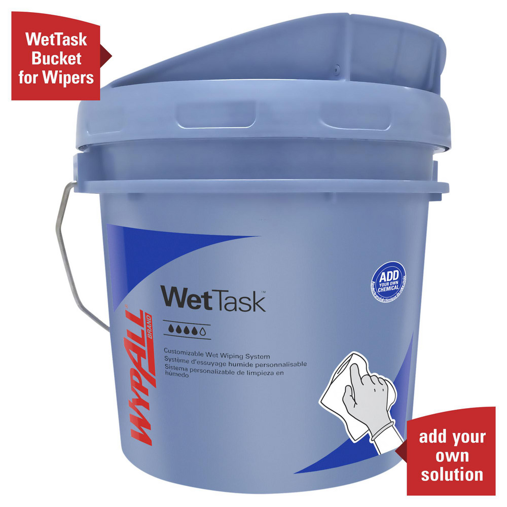 WypAll - WetTask Customizable Wet Wiping System Bucket, Large 3.5