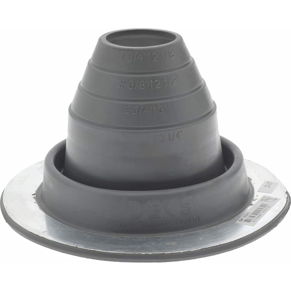 Metal Roof Flashing for 1-3/4 to 3-3/4" Pipe