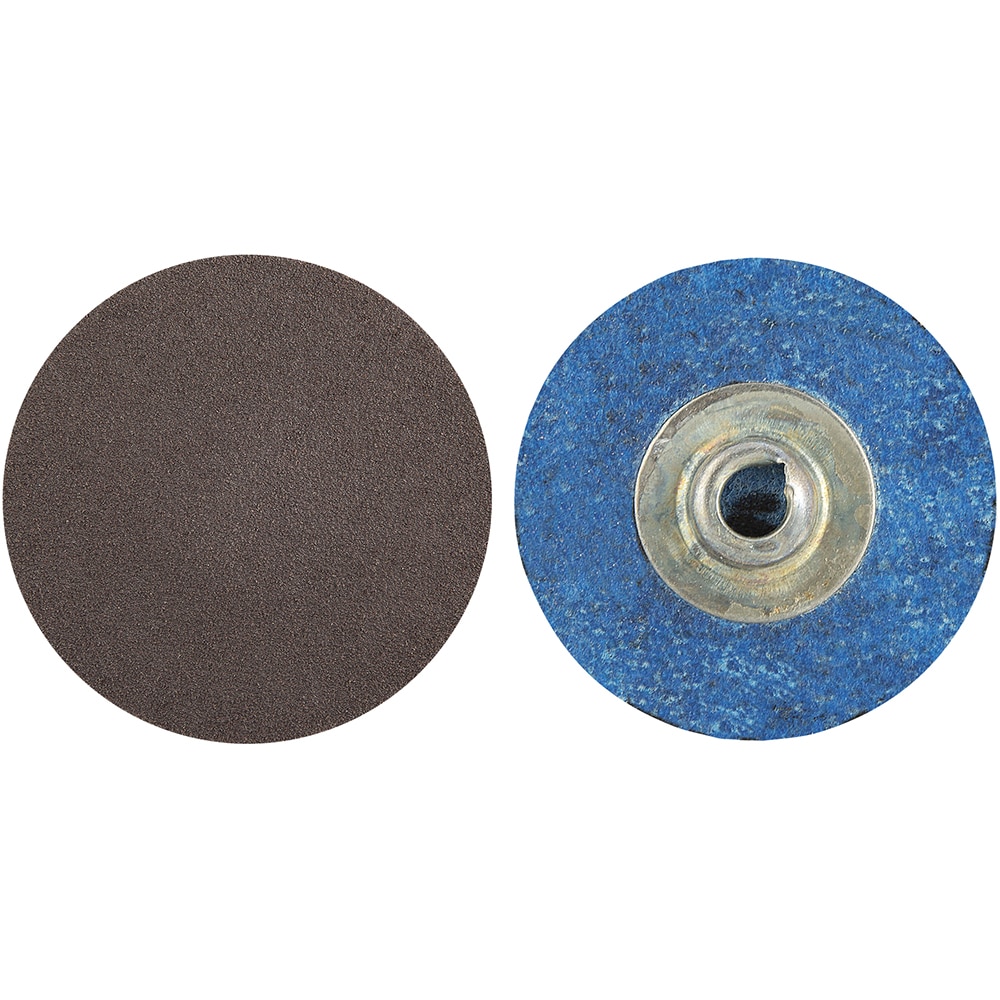 Norton 66261138120 Quick-Change Disc: Speed-Lok TS, 1-1/2" Disc Dia, 60 Grit, Aluminum Oxide, Coated Image