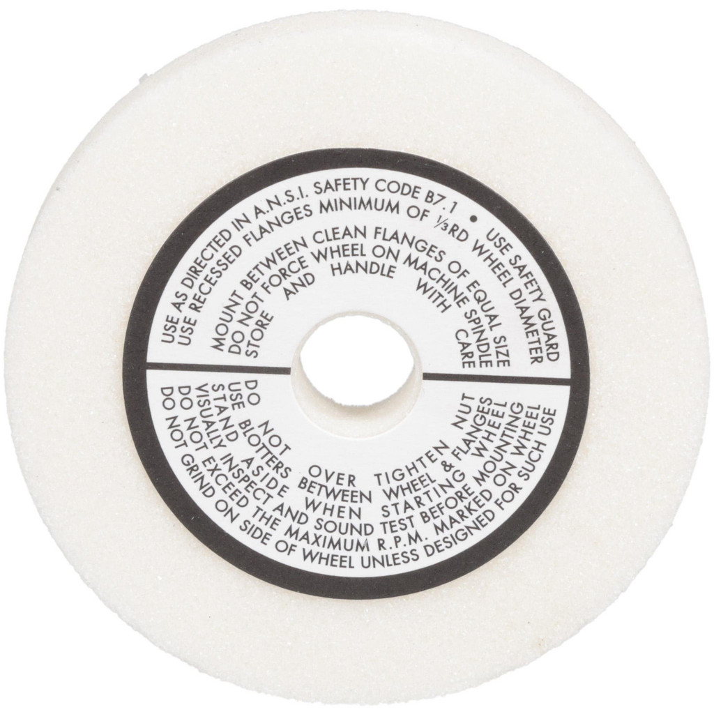 Made in USA | Grier Abrasives 60 Grit Aluminum Oxide Type 1 Internal Grinding Wheel - 3" Dia x 1/2" Hole x 3/8" Thick, 10,823 Max RPM, Medium Grade