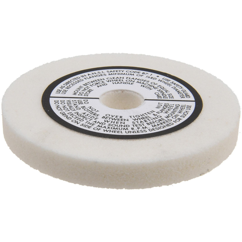 Made in USA | Grier Abrasives 80 Grit Aluminum Oxide Type 1 Internal Grinding Wheel - 3" Dia x 1/2" Hole x 3/8" Thick, 10,823 Max RPM, Medium Grade