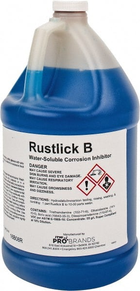 Rustlick 73011 Rust & Corrosion Inhibitor: 1 gal Bottle 