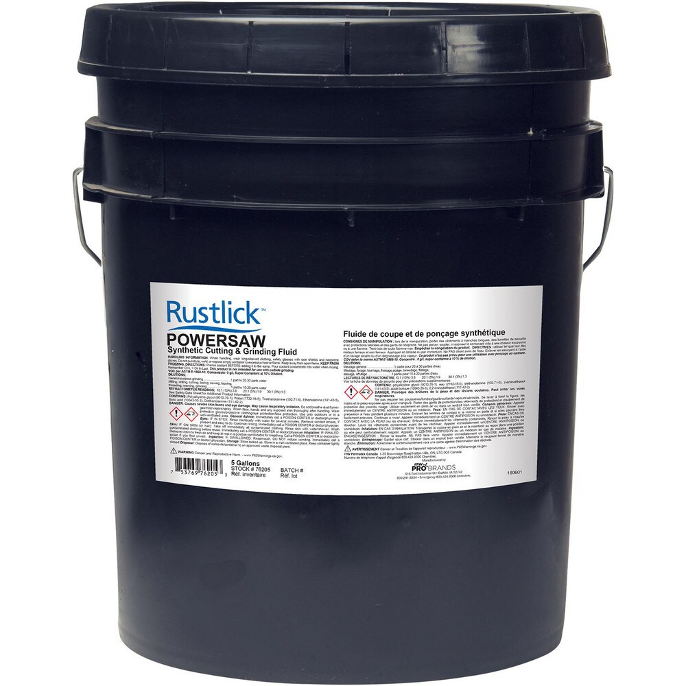 RUSTLICK POWERSAW 5 GAL PAIL