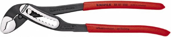 Tongue & Groove Plier: 1-1/8" Cutting Capacity, Self-Gripping Jaw