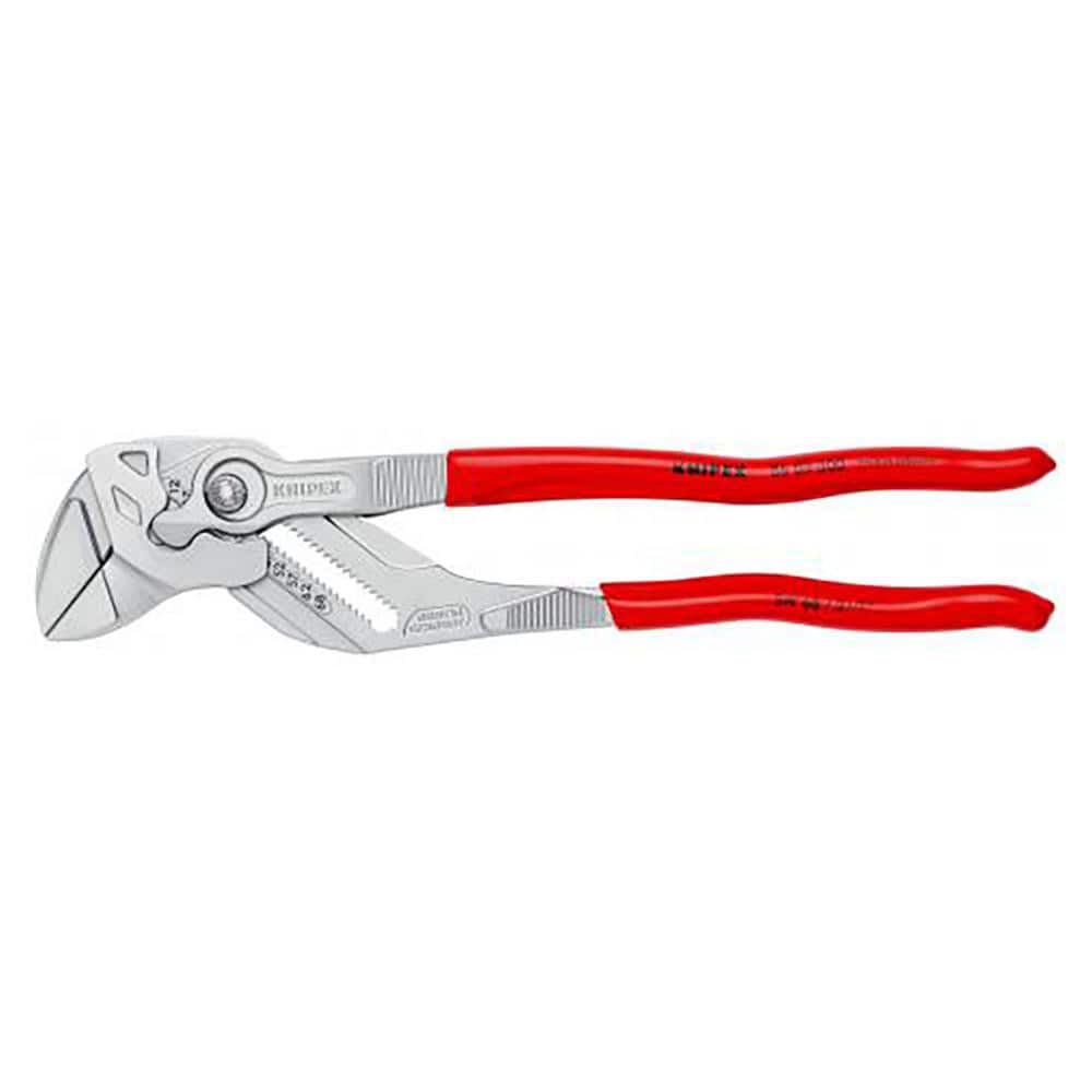 Tongue & Groove Plier: 2-3/8" Cutting Capacity, Smooth Jaw