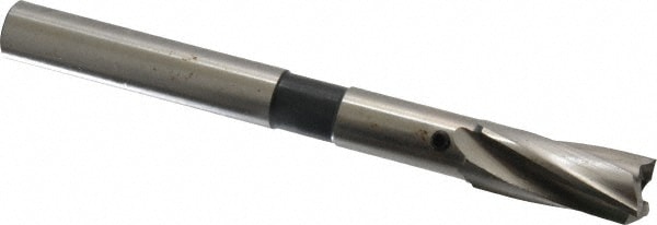 7/16" Diam, 3/8" Shank, Diam, 3 Flutes, Straight Shank, Interchangeable Pilot Counterbore