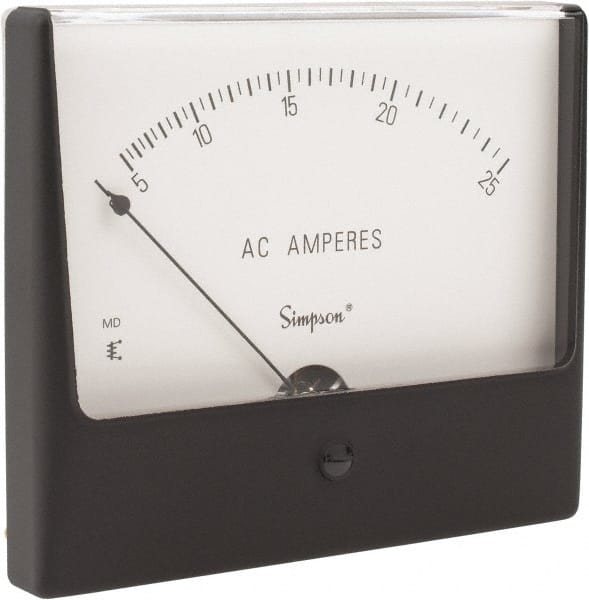 Simpson Electric 3330 Analog, AC Ammeter, Panel Meter 