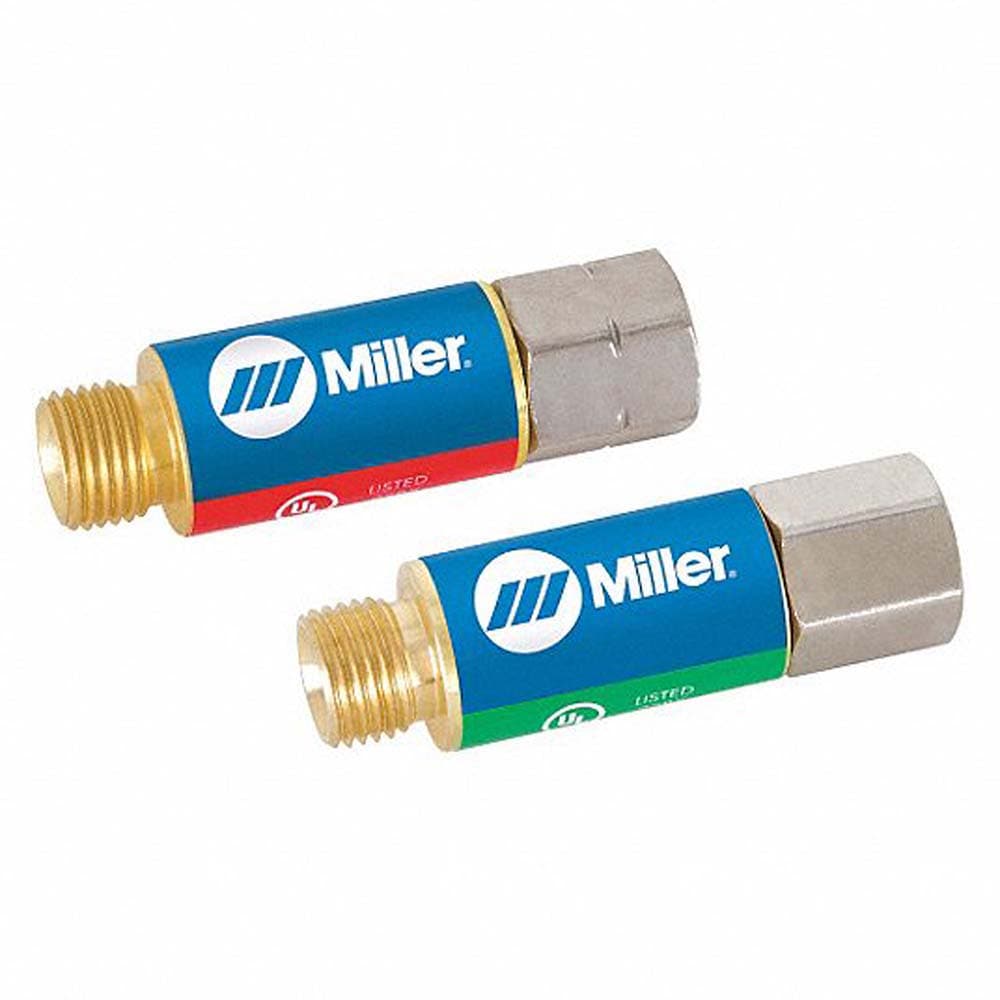 Miller/Smith H743 Flashback Arrestor Oxy/Fuel Pair 