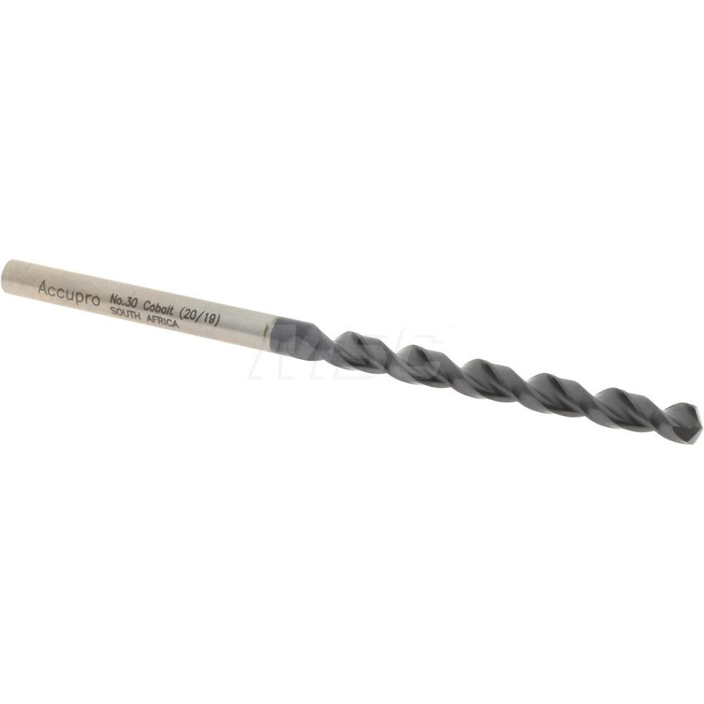 Accupro Jobber Drill 30, 130 deg Point, Cobalt MSC Industrial