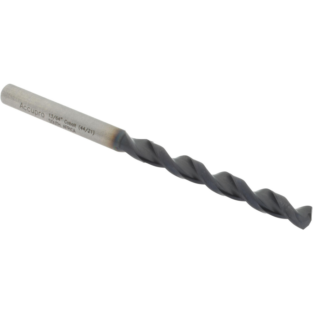 Accupro Jobber Drill 13/64" Dia, 130 deg Point, Cobalt MSC Direct