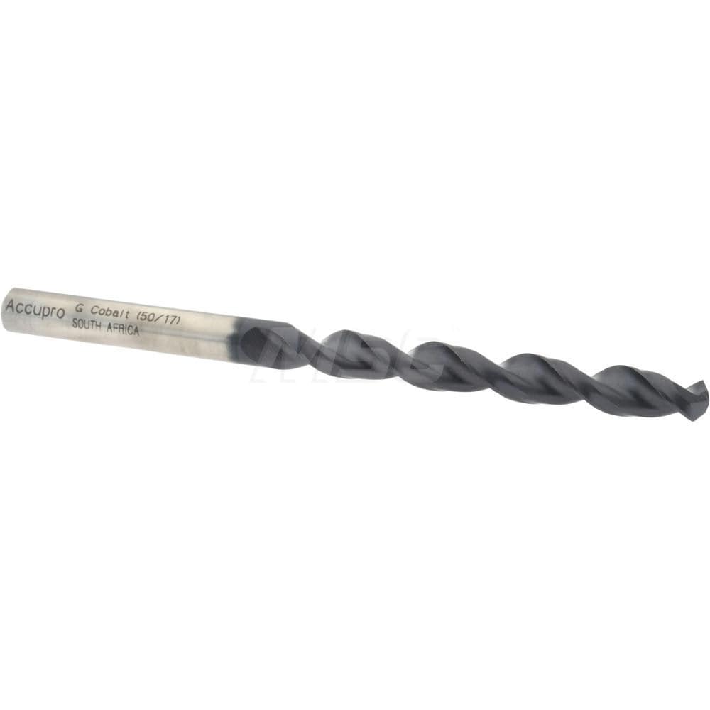 Accupro 1640663A-AC Jobber Length Drill Bit: 0.261" Dia, 130 °, Cobalt 