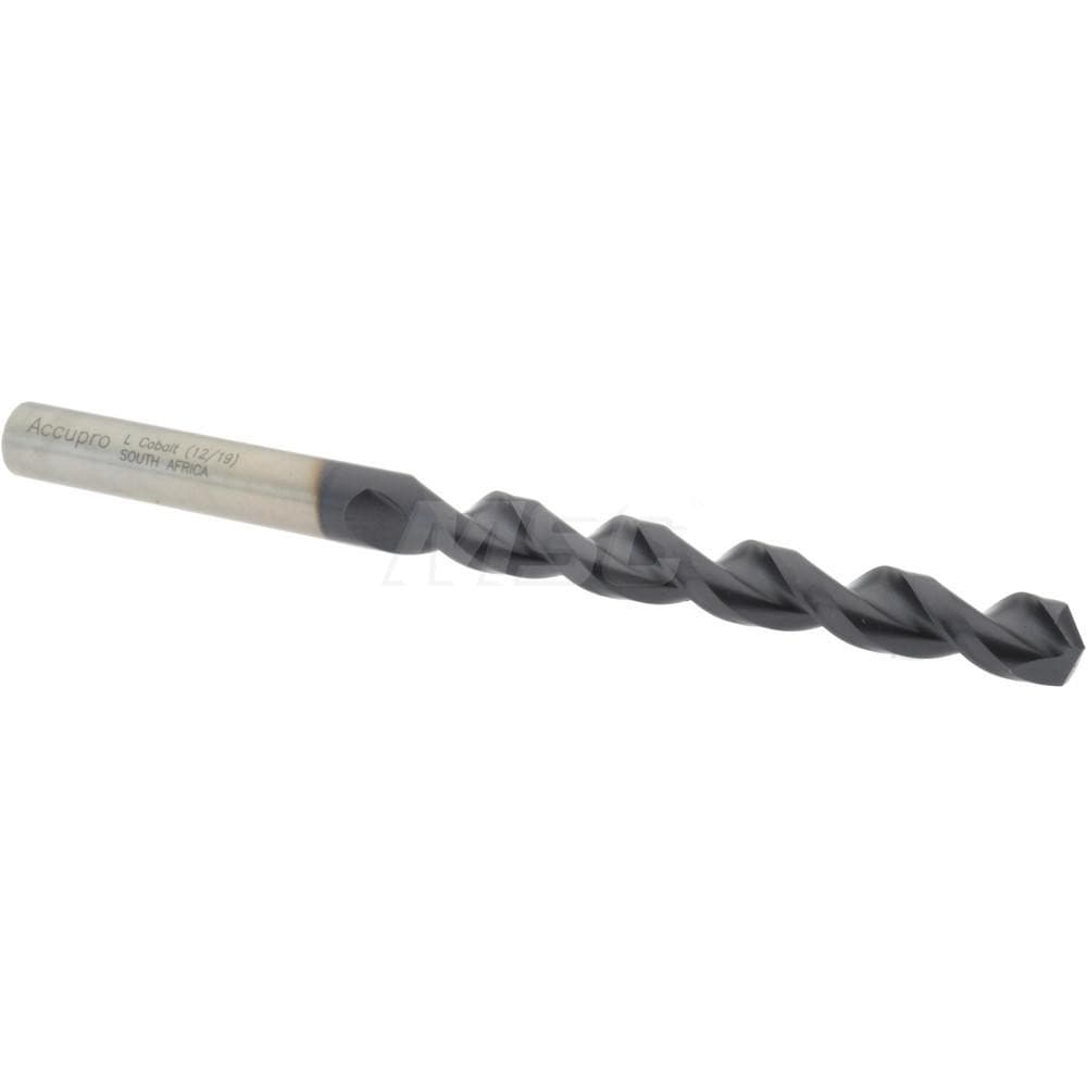 Accupro 1640737A-AC Jobber Length Drill Bit: 0.2902" Dia, 130 °, Cobalt 