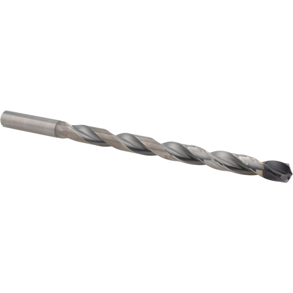Extra Length Drill Bit: 12 mm Dia, 140 ° Point, Solid Carbide