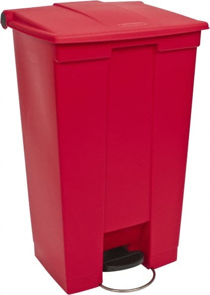 23 Gal Rectangle Unlabeled Trash Can