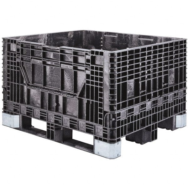 AKRO-MILS BH484034201000N Bulk Storage Container: Polyethylene, Collapsible Bulk 