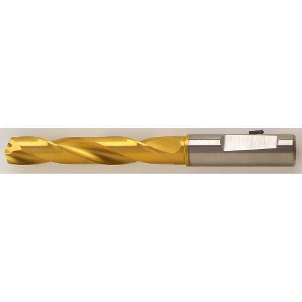 Guhring 9006090036000 Jobber Length Drill Bit: 0.1417" Dia, 150 °, Solid Carbide Image