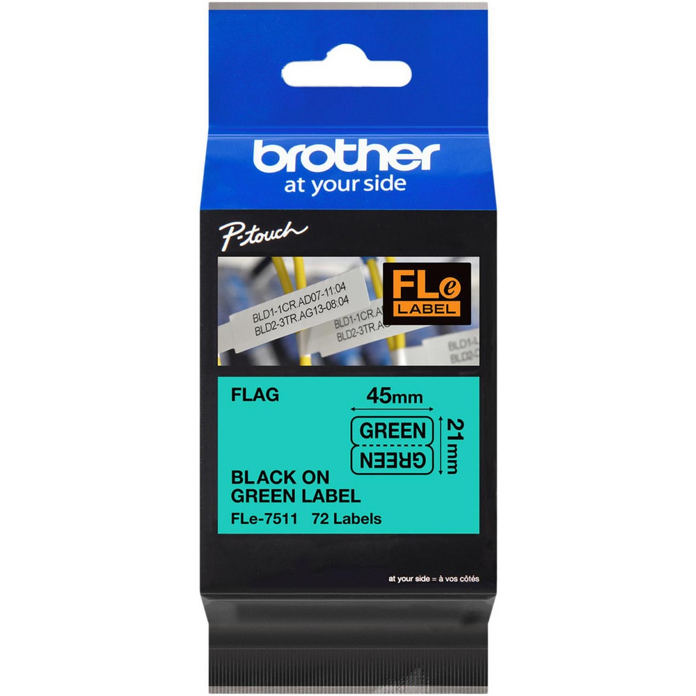 Brother - Labels, Ribbons & Tapes; Application: Cable Flags, Wire ...