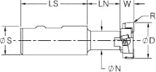 Wedges for Indexable T-Slot Cutters