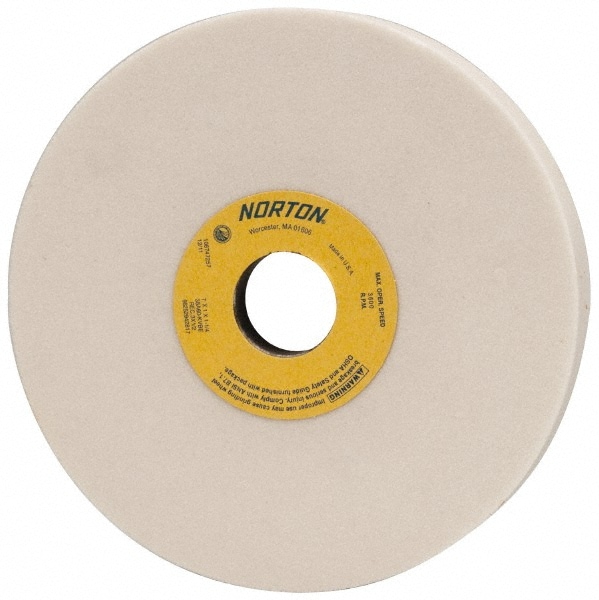 Norton 66252942817 Surface Grinding Wheel: 7" Dia, 1" Thick, 1-1/4" Hole, 60 Grit, K Hardness Image