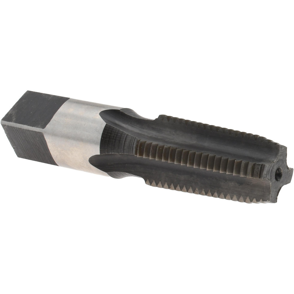Standard Pipe Tap: 1/4-18, NPTF, Regular, 4 Flutes, High Speed Steel, Nitride Finish