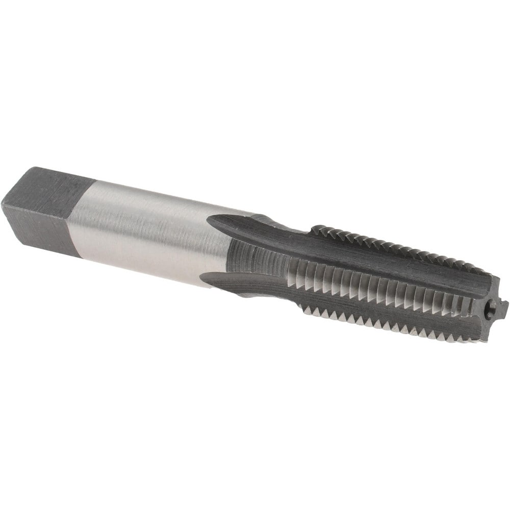 Standard Pipe Tap: 1/16-27, NPT, Regular, 4 Flutes, High Speed Steel, Bright/Uncoated