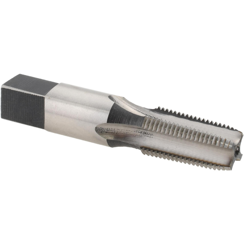 Standard Pipe Tap: 1/8-27, NPT, Regular, 4 Flutes, High Speed Steel, Bright/Uncoated