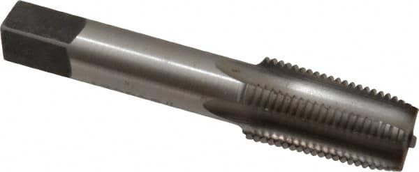 Reiff & Nestor 46454 Standard Pipe Tap: 1/8-27, NPT, Regular, 4 Flutes, High Speed Steel, Bright/Uncoated 