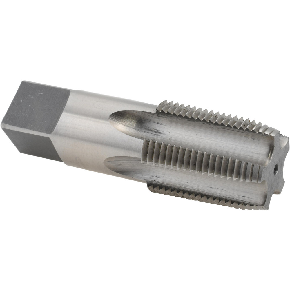 Standard Pipe Tap: 3/4-14, NPT, Regular, 5 Flutes, High Speed Steel, Bright/Uncoated