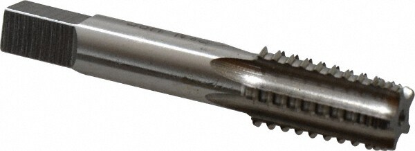 1/8-27 NPTF, 5 Flutes, Bright Finish, High Speed Steel, Interrupted Thread Pipe Tap