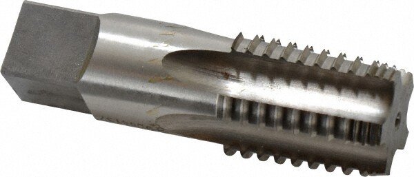 3/4-14 NPTF, 5 Flutes, Bright Finish, High Speed Steel, Interrupted Thread Pipe Tap