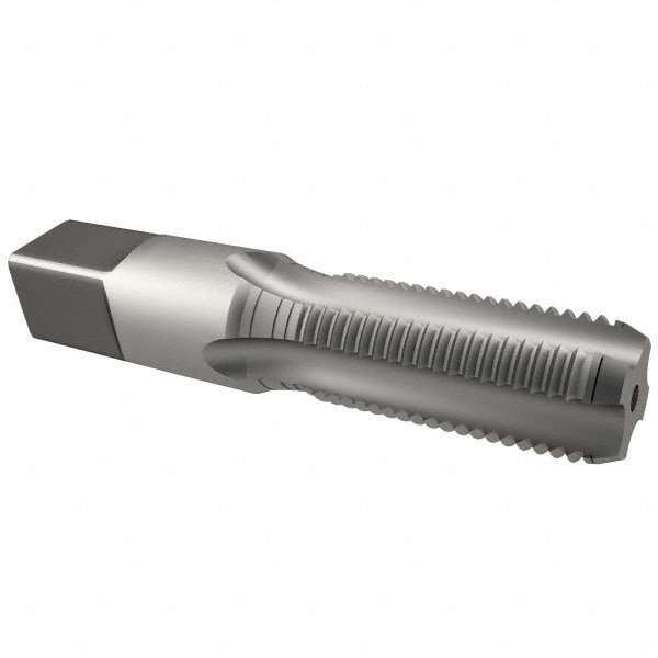 Reiff & Nestor 46965 Standard Pipe Tap: 3/8-18, NPSF, Regular, 4 Flutes, High Speed Steel, Bright/Uncoated 