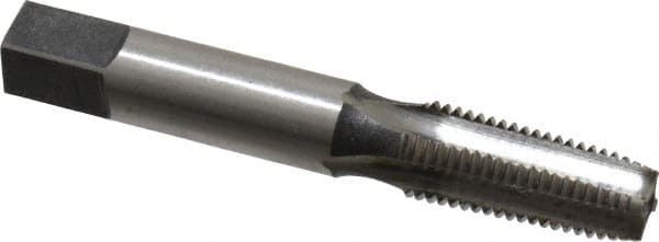 Reiff & Nestor 46202 Standard Pipe Tap: 1/16-27, NPTF, Regular, 4 Flutes, High Speed Steel, Oxide Finish 
